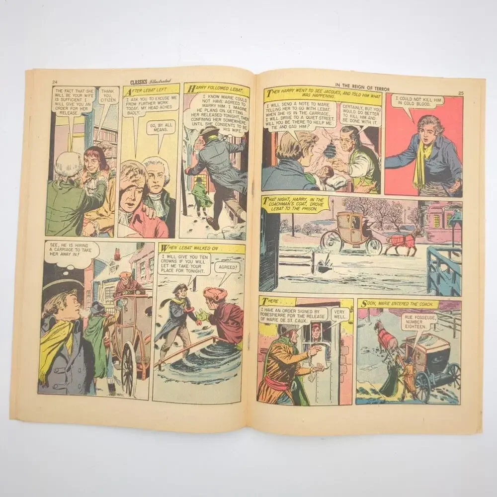 Classics Illustrated Comic Book Lot of 2 #13 #139 Gilberton 1964 1969 Silver Age